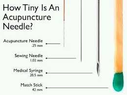 acupuncture needle size