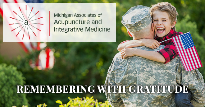 Acupuncture in Michigan Memorial Day 2018
